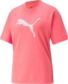 Funkční tričko Puma pink / bílá