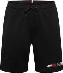 Sportovní kalhoty Tommy Hilfiger červená / černá / bílá