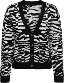 Kardigan \'RIA\' Only černá / bílá