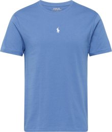 Tričko Polo Ralph Lauren chladná modrá / bílá