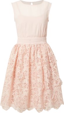 Koktejlové šaty Apart pastelově růžová