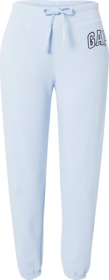 Kalhoty GAP pastelová modrá / bílá