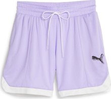 Sportovní kalhoty Puma pastelová fialová / černá / bílá