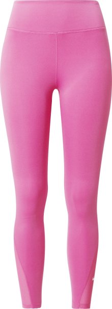 Sportovní kalhoty \'One\' Nike pink / bílá