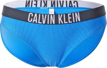 Spodní díl plavek Calvin Klein Swimwear modrá / černá / bílá