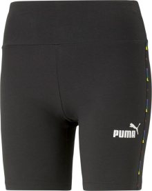 Sportovní kalhoty Puma nebeská modř / světle fialová / černá / bílá
