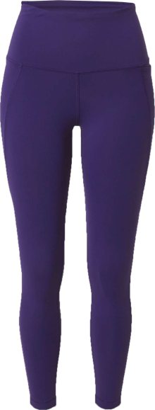 Sportovní kalhoty Reebok Sport tmavě fialová