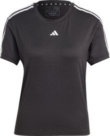 Funkční tričko \'Aeroready Train Essentials 3-Stripes\' adidas performance černá / bílá