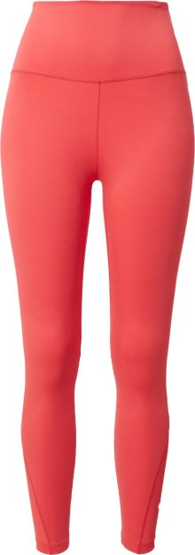 Sportovní kalhoty \'One\' Nike pastelově červená / bílá