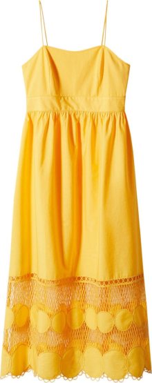Letní šaty \'Borris\' Mango žlutá