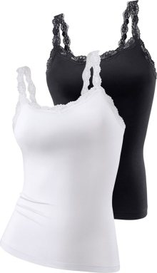 Top Lascana černá / bílá