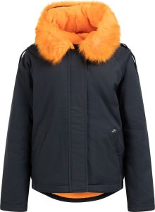 Zimní bunda MYMO marine modrá / oranžová