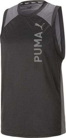 Funkční tričko Puma tmavě šedá / černá