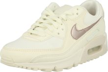 Tenisky \'AIR MAX 90\' Nike Sportswear béžová / růžově zlatá / bílá
