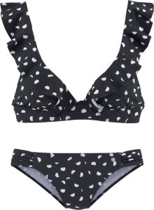 Bikiny JETTE černá / bílá