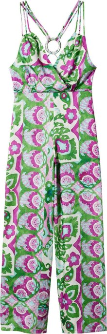 Overal \'Sandy\' Mango tyrkysová / trávově zelená / cyclam / bílá