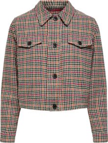 Přechodná bunda \'New Emma\' JDY režná / zelená / oranžová / pink