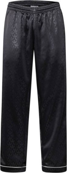Kalhoty \'Graphics Monogram Pajama\' adidas Originals černá / bílá