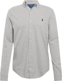 Košile Polo Ralph Lauren šedý melír