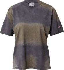 Tričko Champion Authentic Athletic Apparel olivová / černá