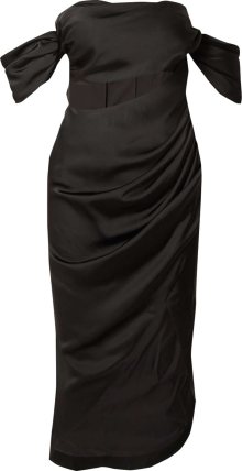 Koktejlové šaty Misspap černá