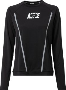 Funkční tričko Nike šedá / černá / bílá