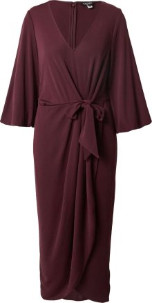 Šaty \'JOCOVA\' Lauren Ralph Lauren burgundská červeň