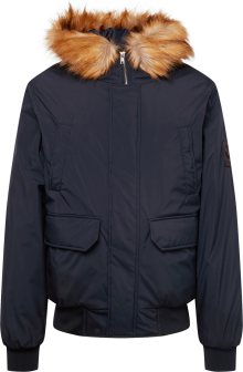 Zimní bunda BURTON MENSWEAR LONDON béžový melír / námořnická modř