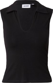 Top \'Phoebe\' Weekday černá