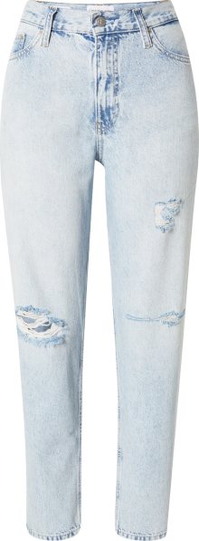 Džíny Calvin Klein Jeans světlemodrá