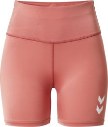 Sportovní kalhoty \'TOLA\' Hummel růžová / bílá