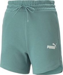 Sportovní kalhoty Puma nefritová / bílá