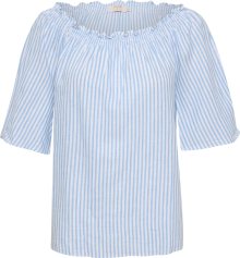 Halenka \'Venta\' Cream světlemodrá / bílá