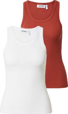 Top Weekday červená / offwhite