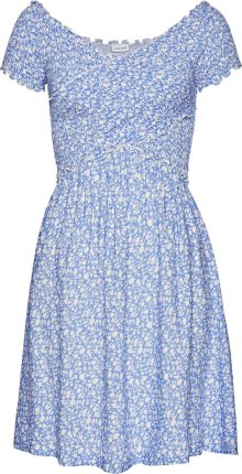 Letní šaty Lascana královská modrá / bílá