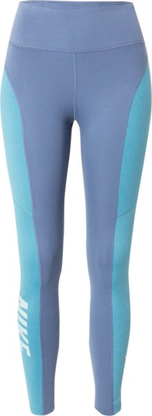 Sportovní kalhoty Nike azurová modrá / chladná modrá / bílá