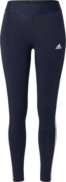 Sportovní kalhoty \'Essential\' ADIDAS SPORTSWEAR tmavě modrá / bílá