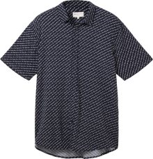 Košile Tom Tailor Denim námořnická modř / bílá