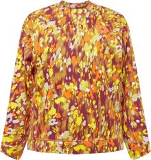 Sportovní mikina \'Floral Print \' adidas by stella mccartney žlutá / oranžová / bílá