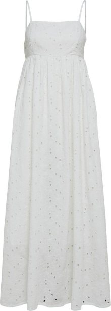 Letní šaty Selected Femme přírodní bílá