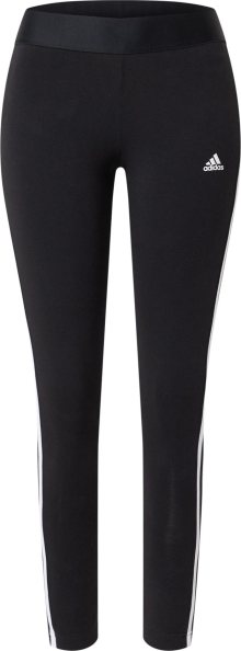 Sportovní kalhoty \'Essential\' ADIDAS SPORTSWEAR černá / bílá