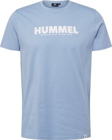 Funkční tričko Hummel chladná modrá / bílá