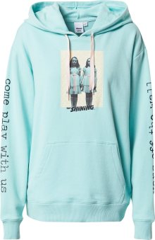 Mikina Vans tyrkysová / pastelově žlutá / černá / bílá