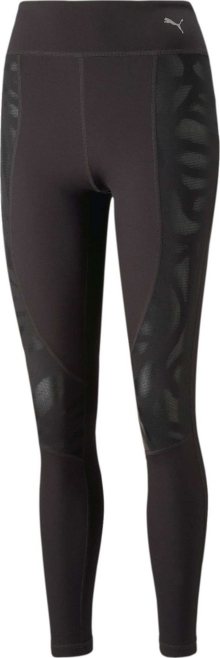 Sportovní kalhoty \'NOVA SHINE HIGH WAIST EVERSCULPT\' Puma tmavě šedá / černá