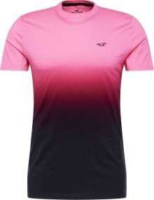 Tričko Hollister malinová / světle růžová / bordó / černá