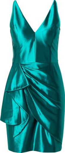 Koktejlové šaty Vera Mont smaragdová