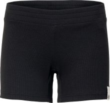 Sportovní kalhoty \'Lounge Rib Booty\' ADIDAS SPORTSWEAR černá / bílá