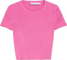 Tričko Bershka světle růžová