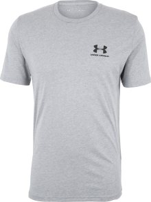 Funkční tričko \'Sportstyle\' Under Armour šedý melír / černá
