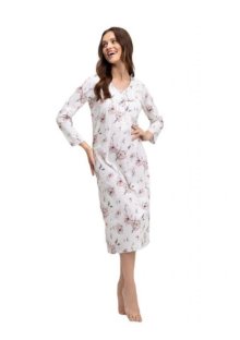 Dámská noční košile Luna 38 bílá | bílá | XXL